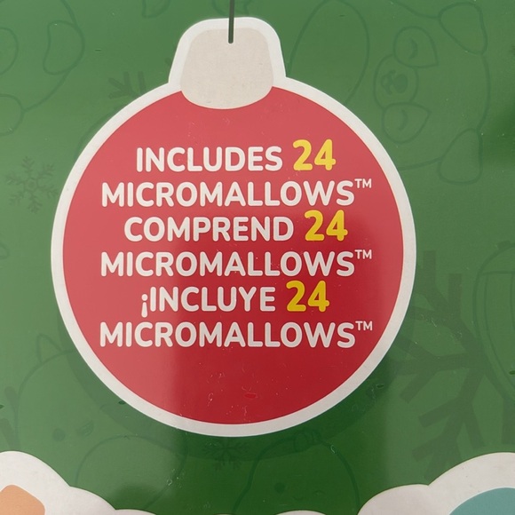 Unopened Sealed box micro Squishmallows 24 day Advent holiday advent calendar - Picture 7 of 8